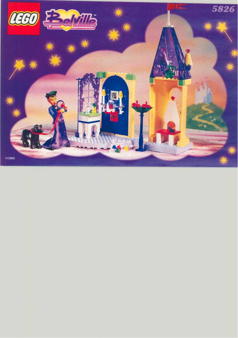 Page 1 of the manual User Manual Lego The Queen's Chamber