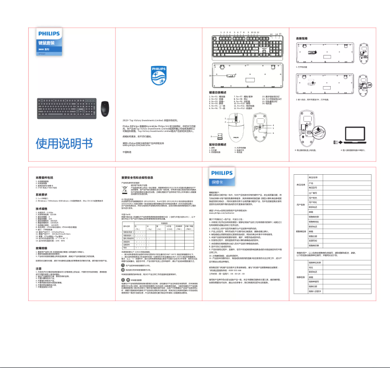 First page image of the manual for SPT6347