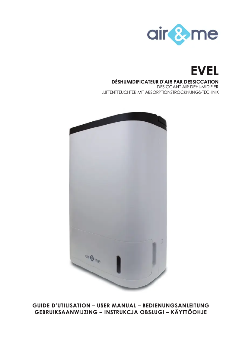 First page image of the manual for EVEL