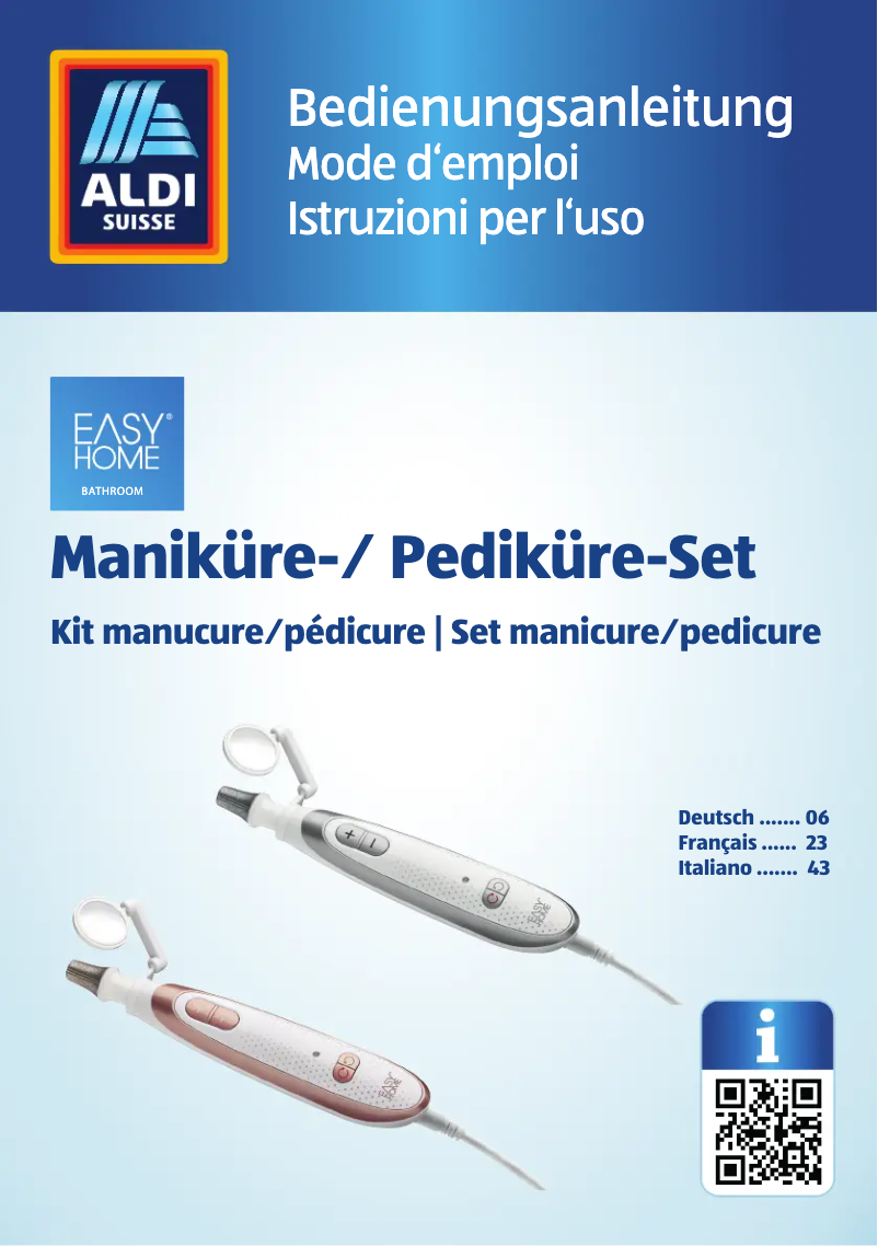 First page image of the manual for GT-MP-05