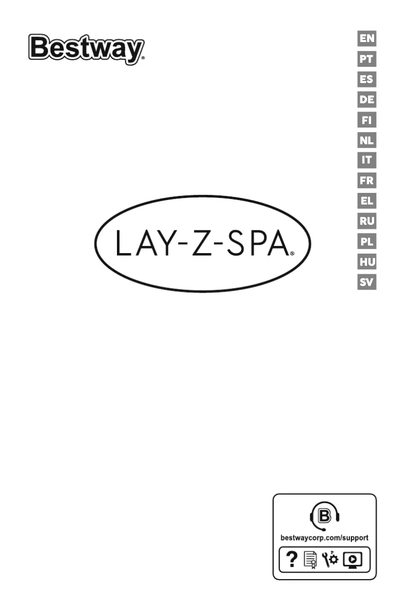 Page 1 of the manual User Manual Bestway Lay-Z-Spa 60165