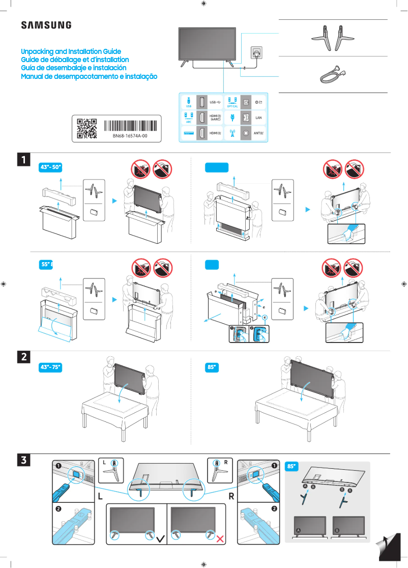 First page image of the manual for BE65C-H
