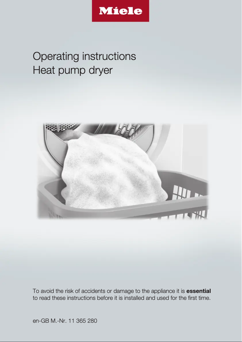 First page image of the manual for TSJ 663 WP