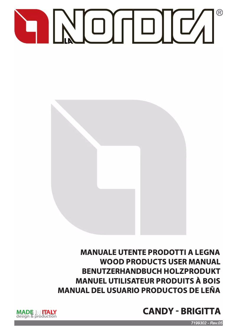 First page image of the manual for Brigitta