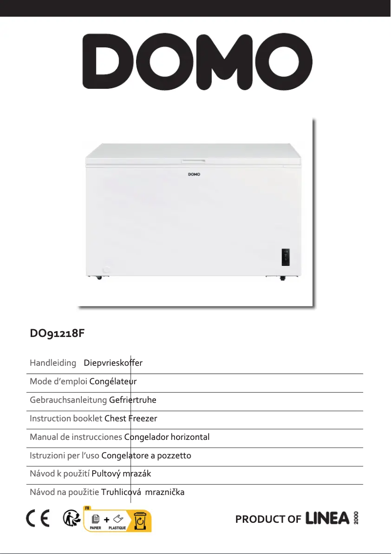 Page 1 of the manual User Manual Domo DO91218F