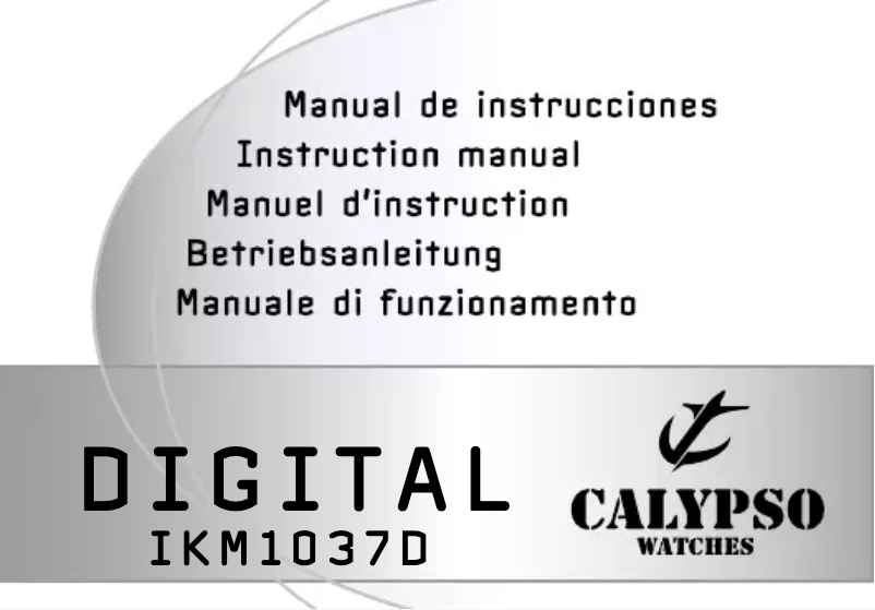 Page 1 of the manual User Manual Calypso K5697 Digital