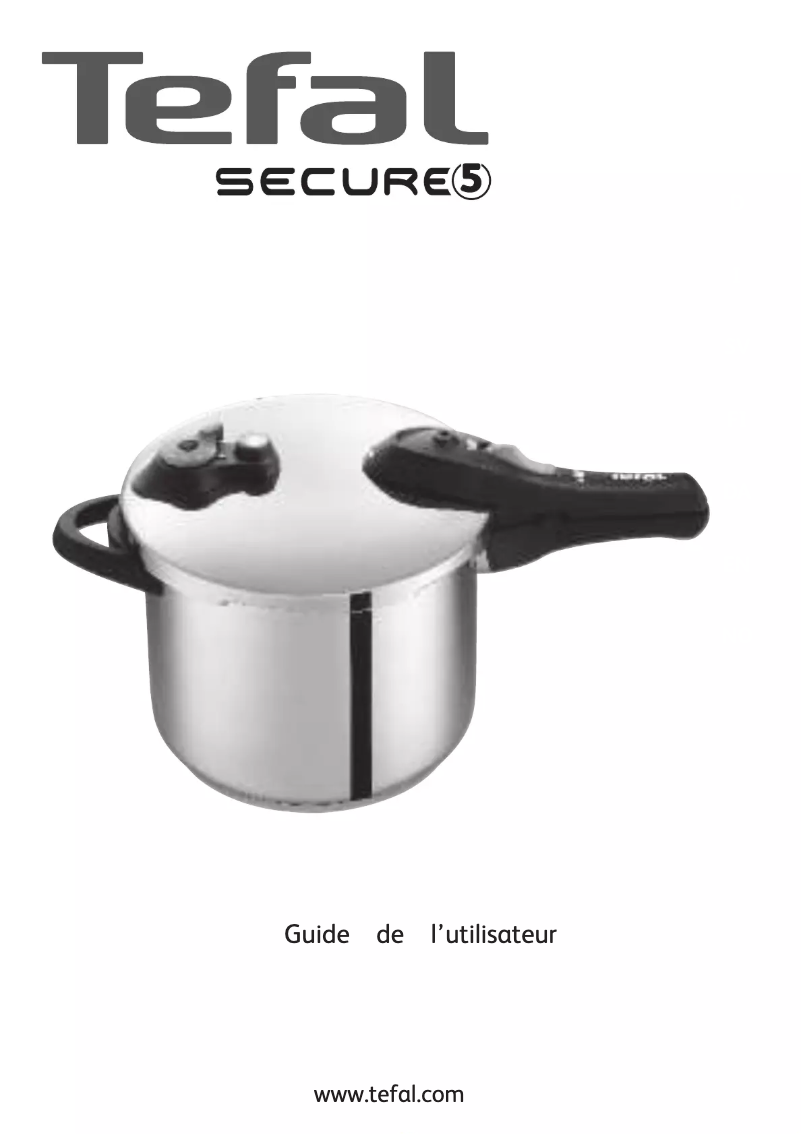 Page 1 of the manual User Manual Tefal Secure 5 P25042