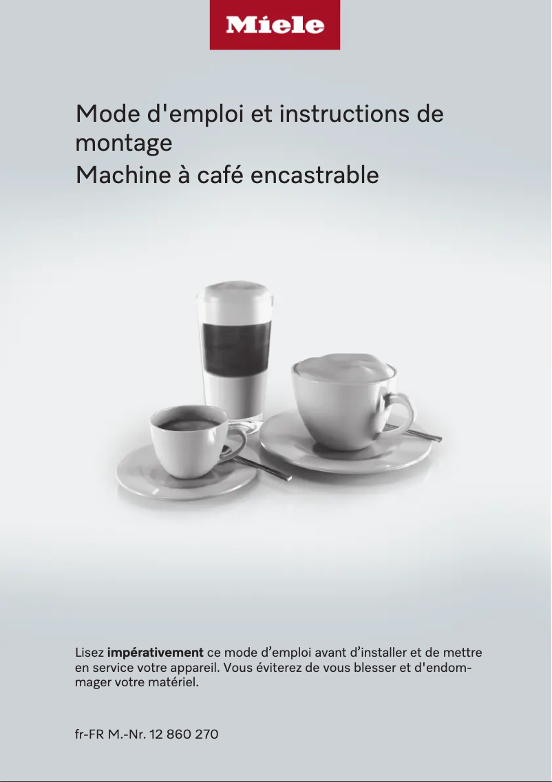 First page image of the manual for CVA 7445