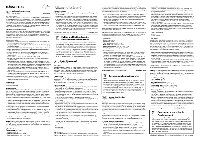 First page image of the manual for 66986