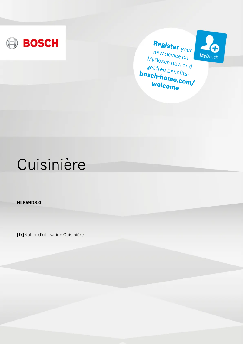 First page image of the manual for Serie 6 HLS59D320