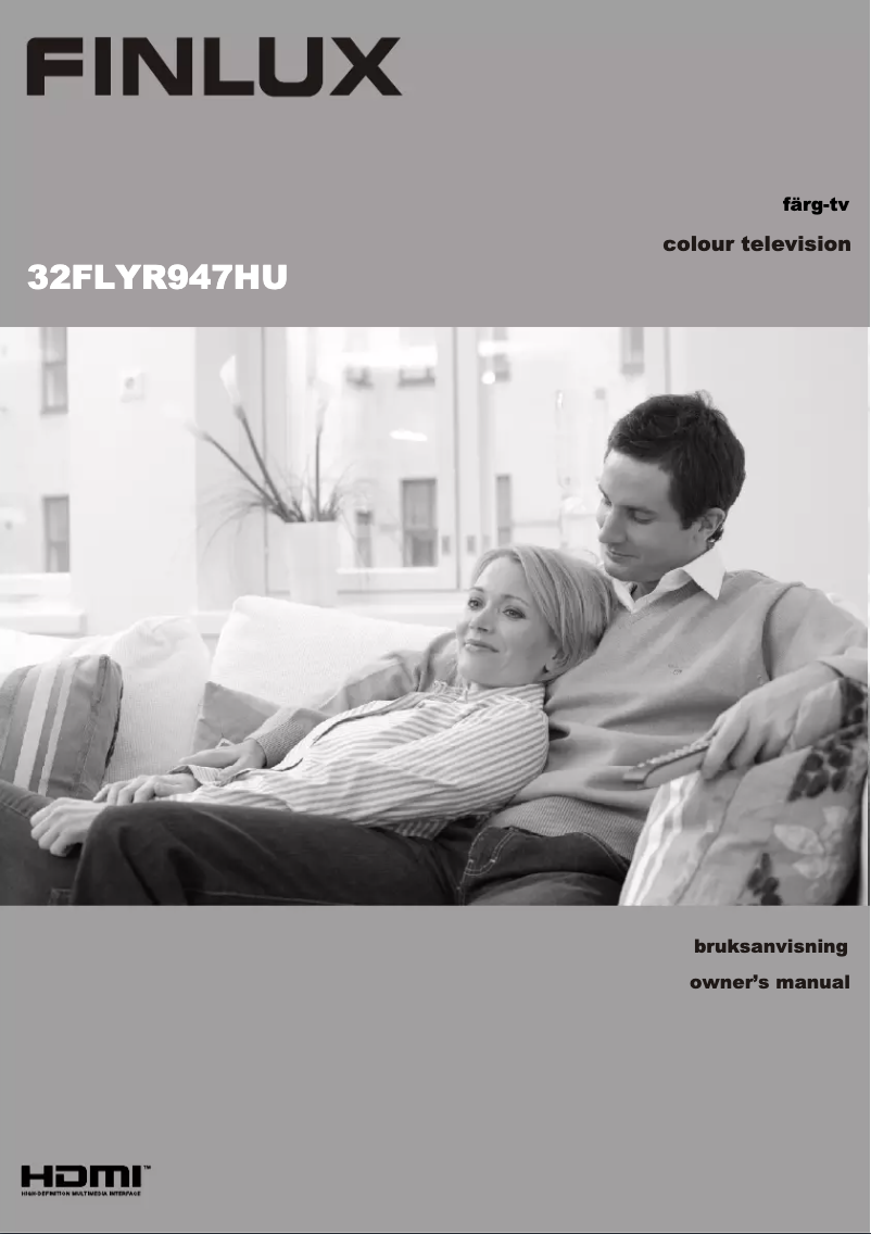 Page 1 of the manual User Manual Finlux 32FLYR947HU