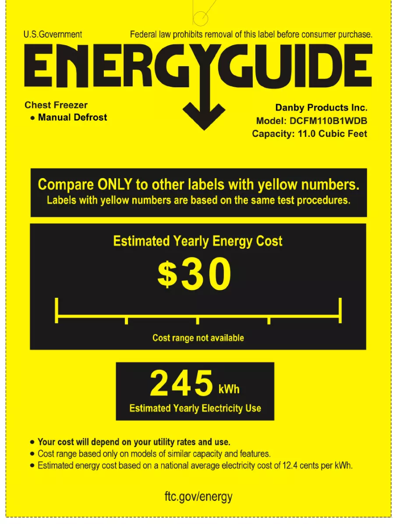 First page image of the manual for DCFM110B1