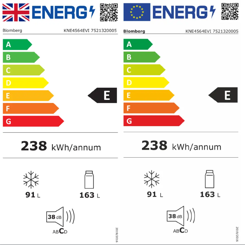 First page image of the manual for KNE4564EVI