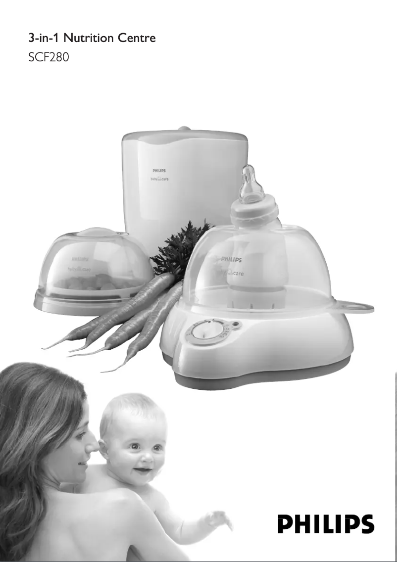 First page image of the manual for AVENT SCF280