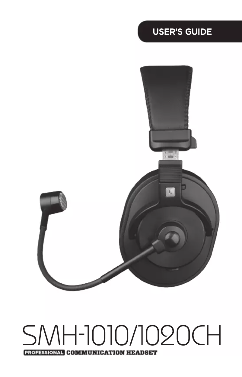 First page image of the manual for SMH-1020CH