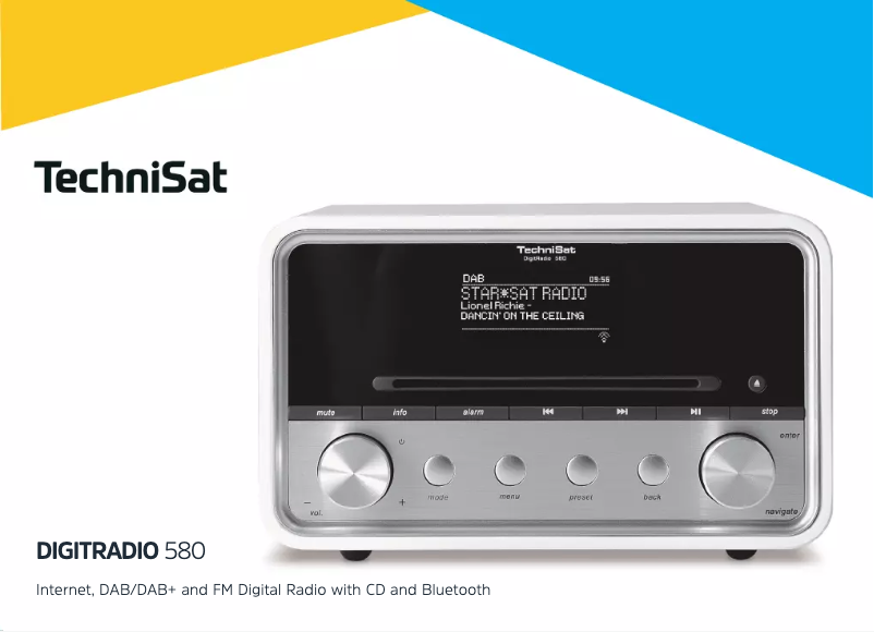 First page image of the manual for DigitRadio 580