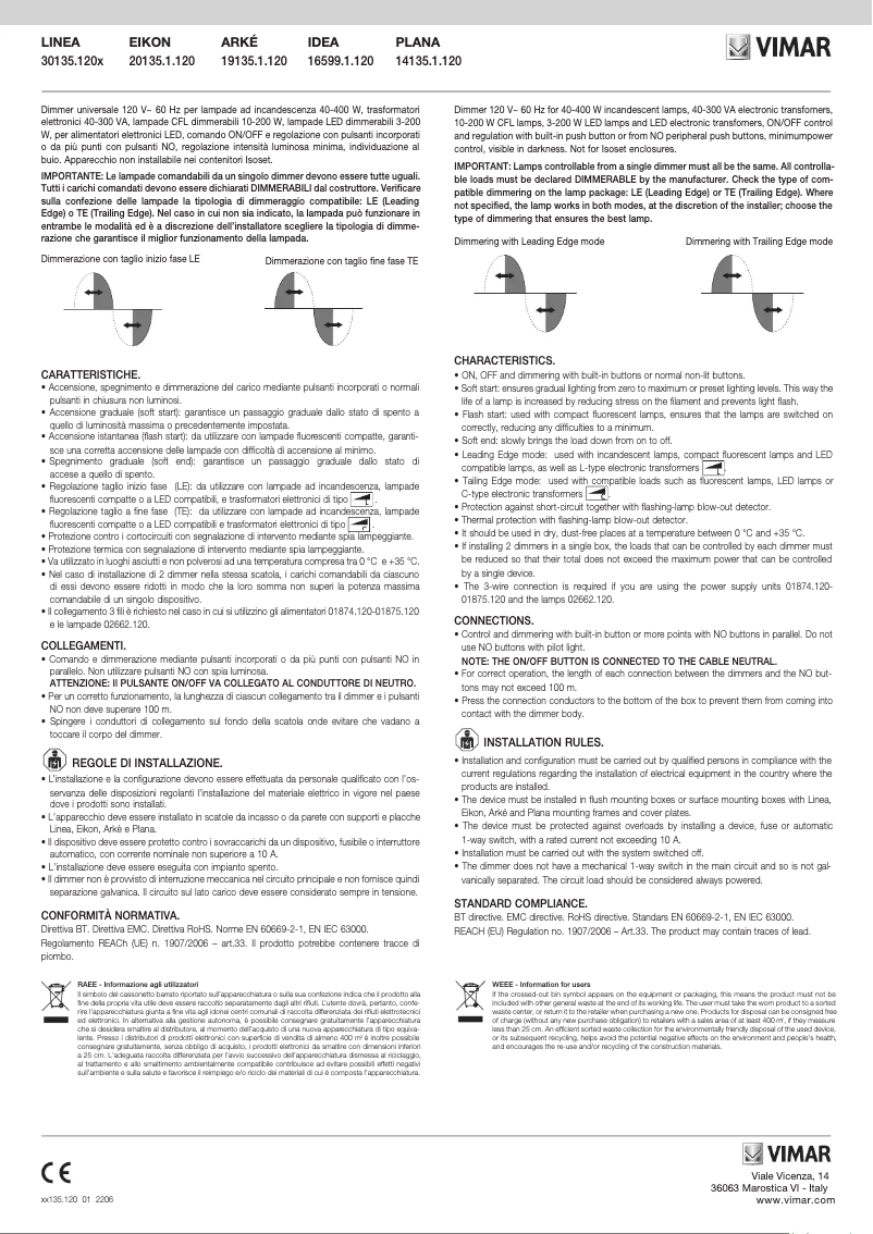 First page image of the manual for 30135.120C