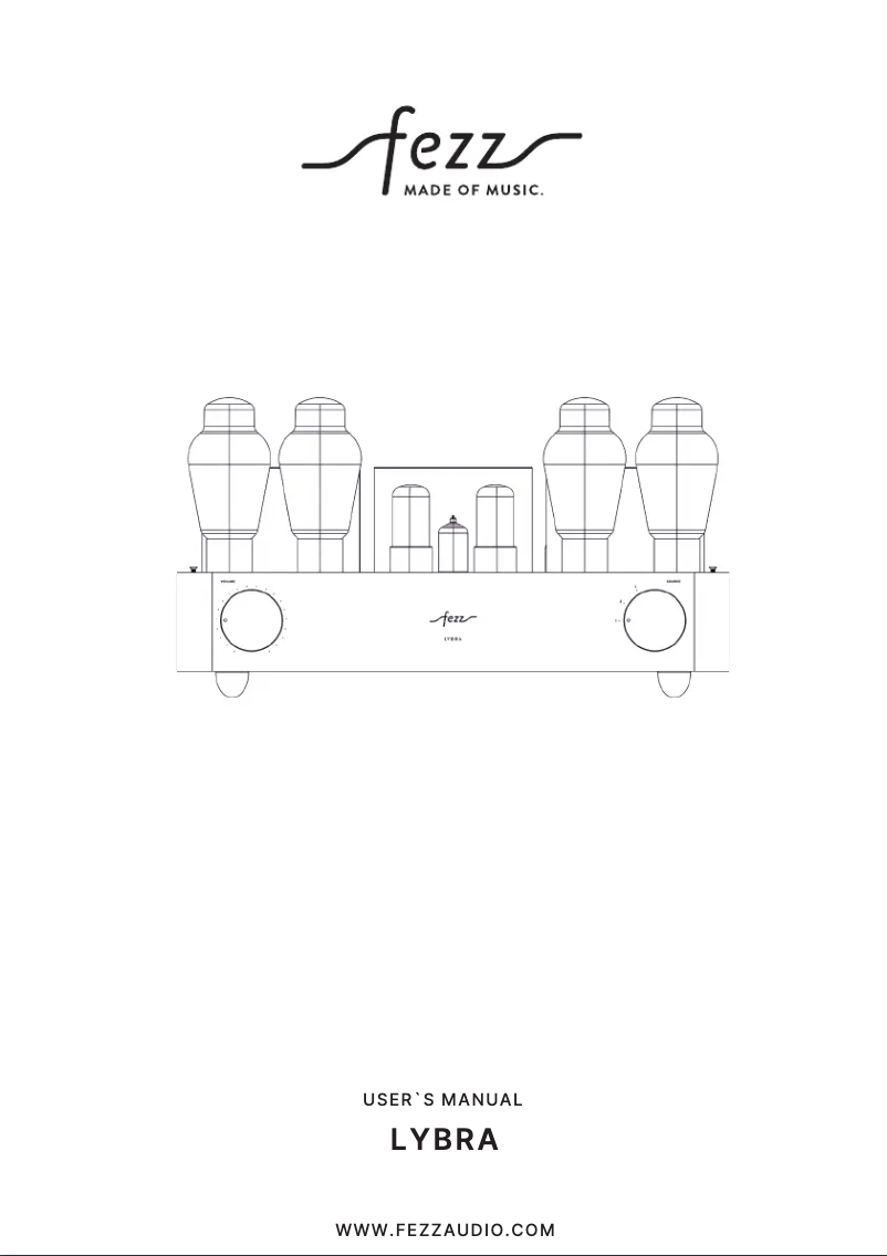 Page 1 of the manual User Manual Fezz Lybra