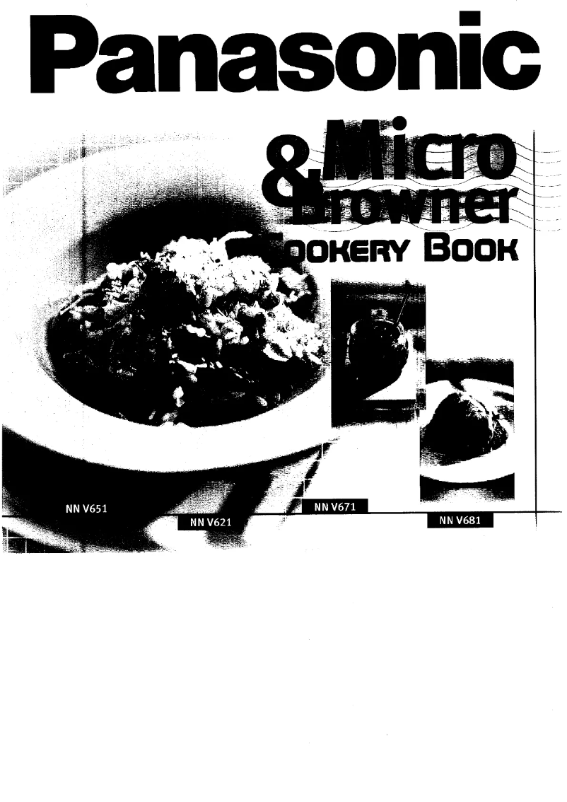 First page image of the manual for NN-V671