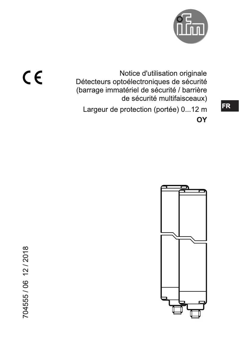 First page image of the manual for OY047S