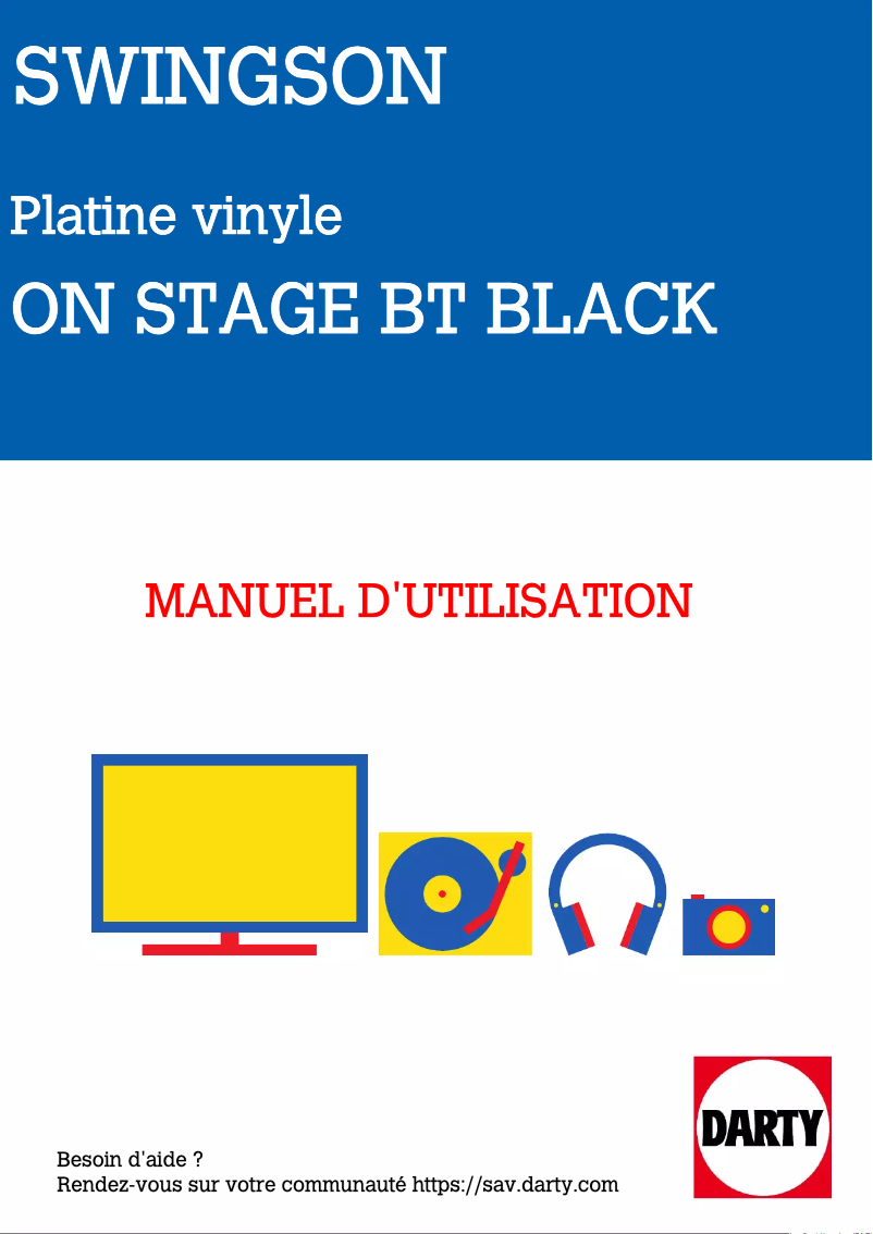 Page 1 of the manual User Manual Swingson On Stage BT