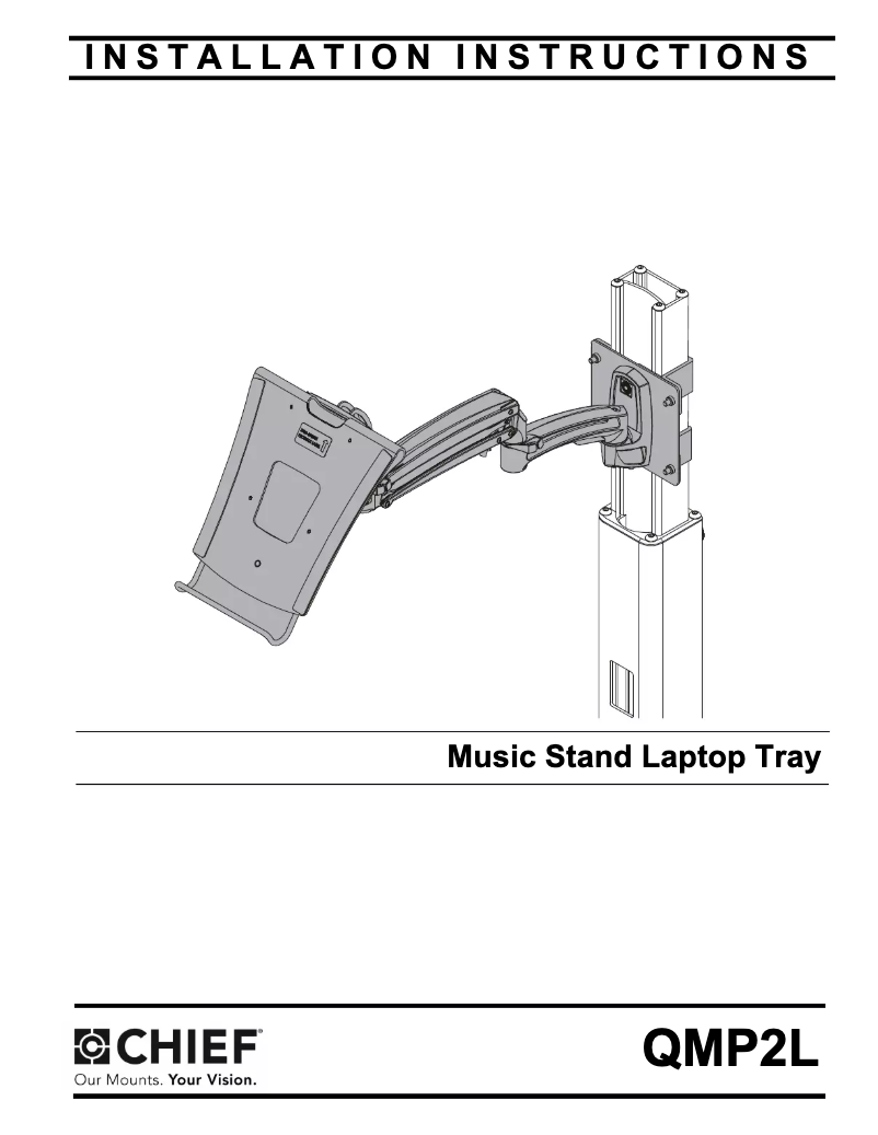 First page image of the manual for QMP2L