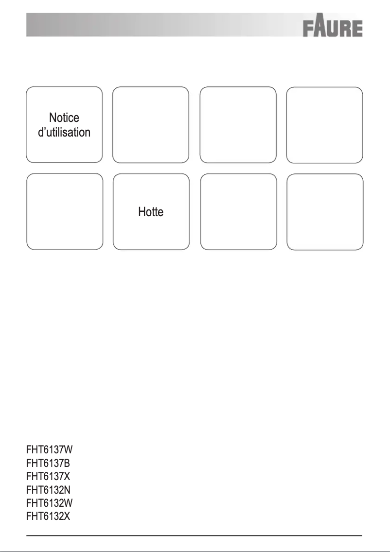 Page 1 of the manual User Manual Faure FHT6137B