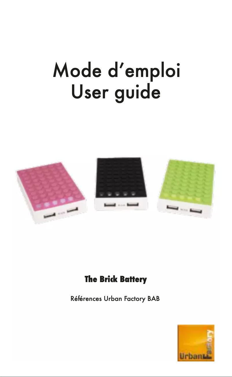 Image de la première page du manuel de l'appareil BAB41UF