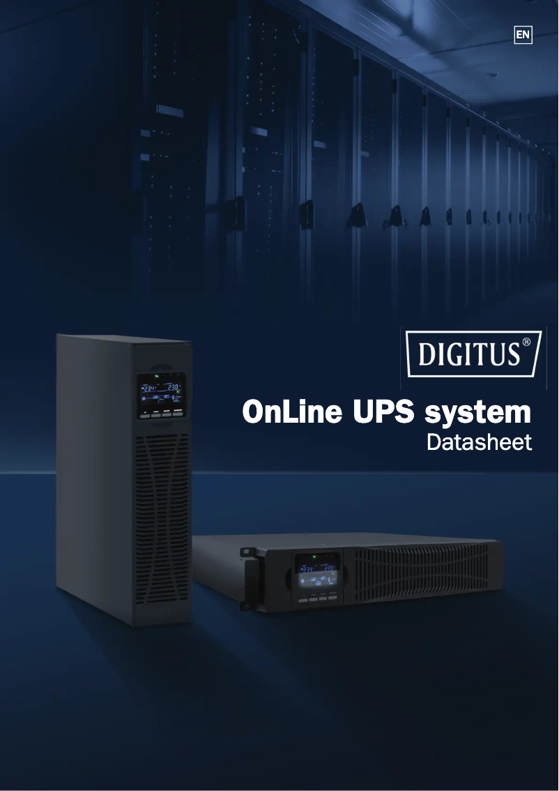 First page image of the manual for DN-170094