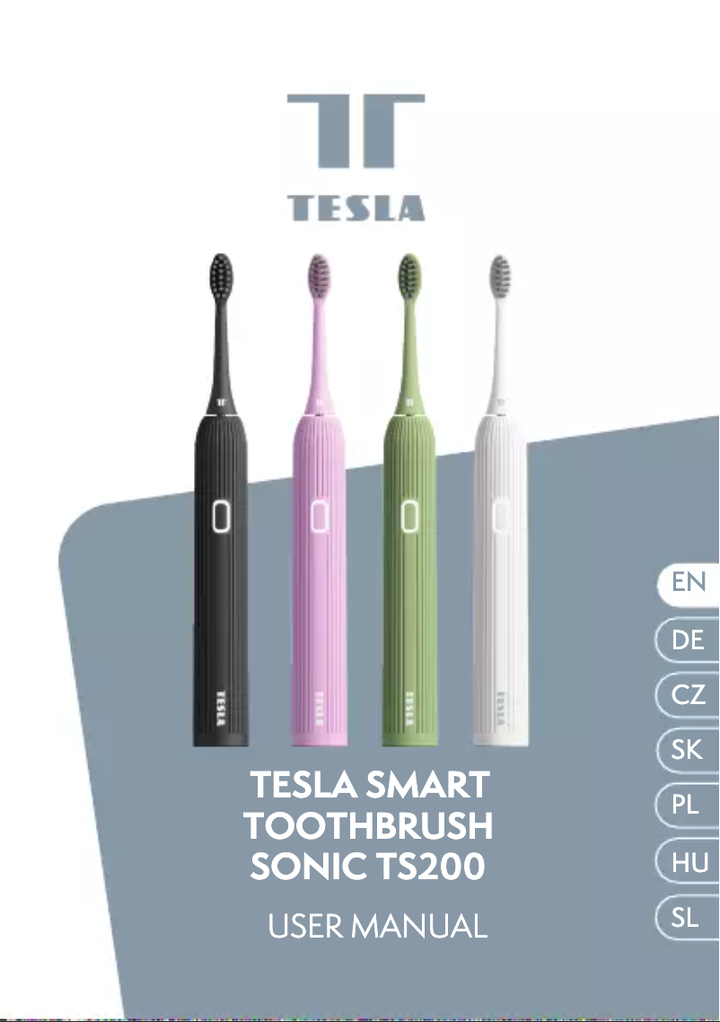 First page image of the manual for TSD200