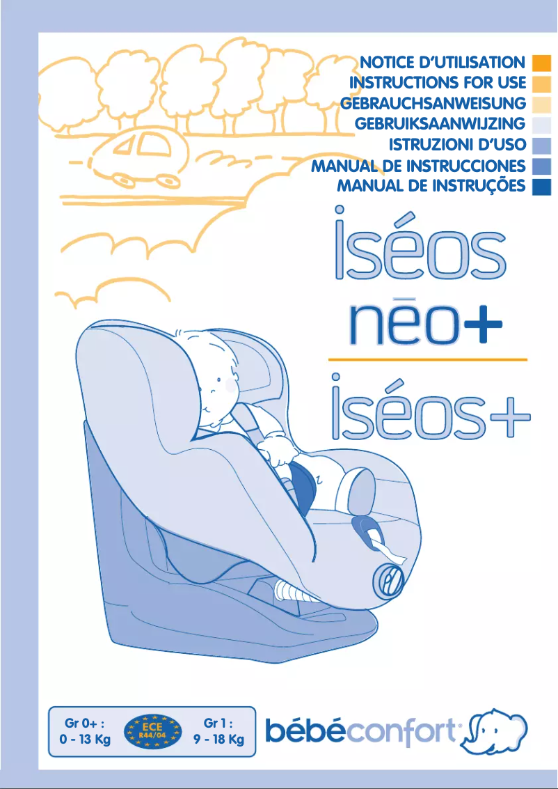 First page image of the manual for Iseos+