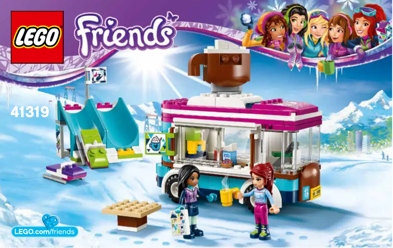 Page 1 of the manual Visual Instructions Lego Friends 41319