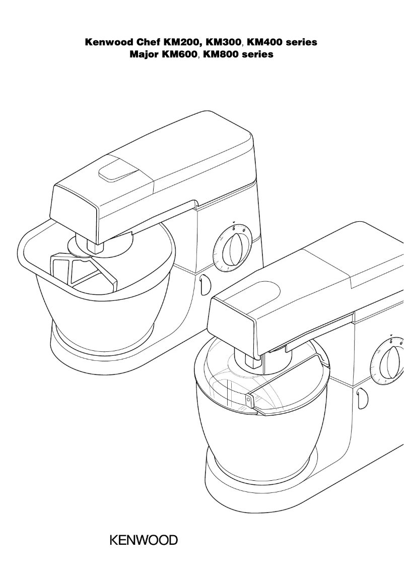 Page 1 of the manual User Manual Kenwood KM310