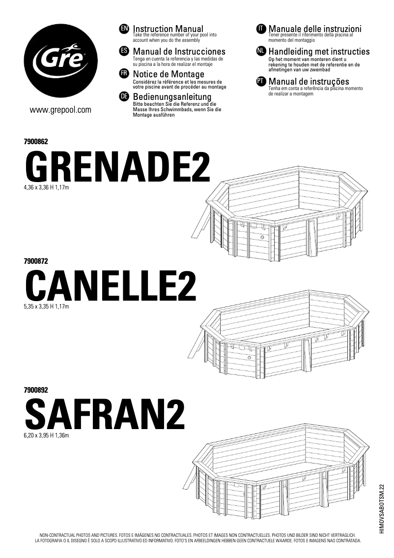 Page 1 of the manual User Manual Gre 7900872