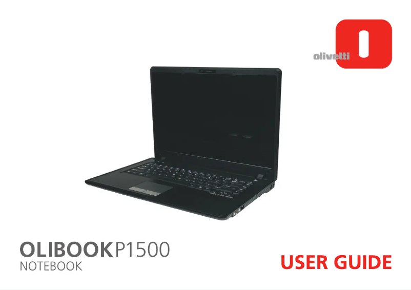 Page 1 of the manual User Manual Olivetti OLIBOOK P1500