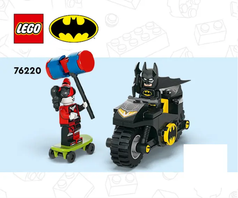 Page 1 of the manual Visual Instructions Lego Batman 76220