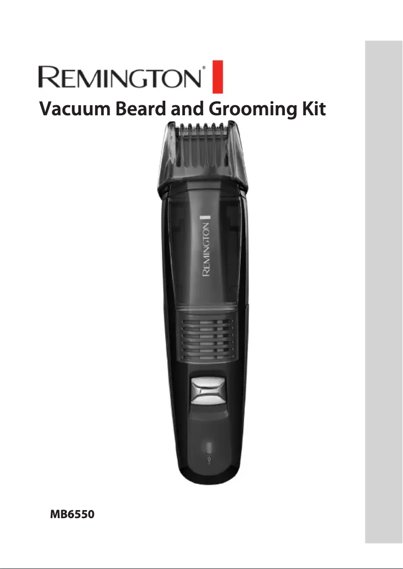 First page image of the manual for MB6550