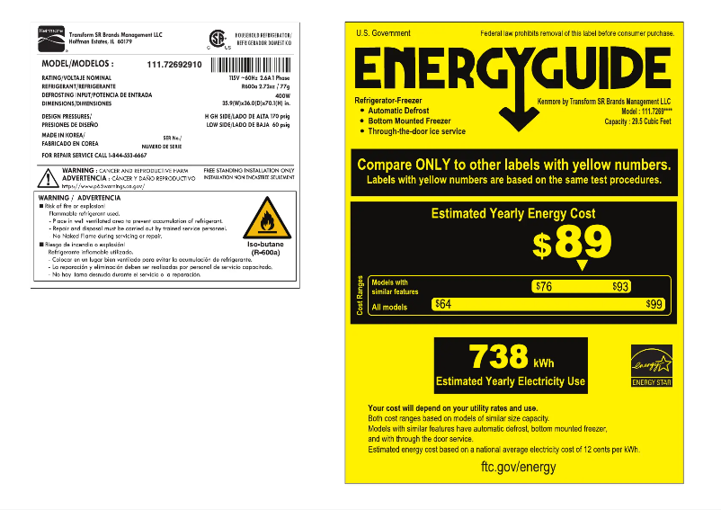 First page image of the manual for 72695