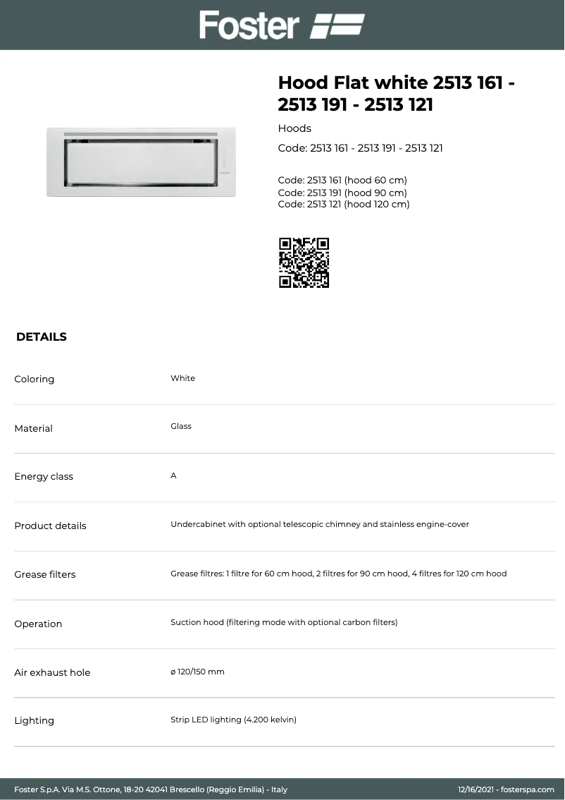 First page image of the manual for Flat 2513 121