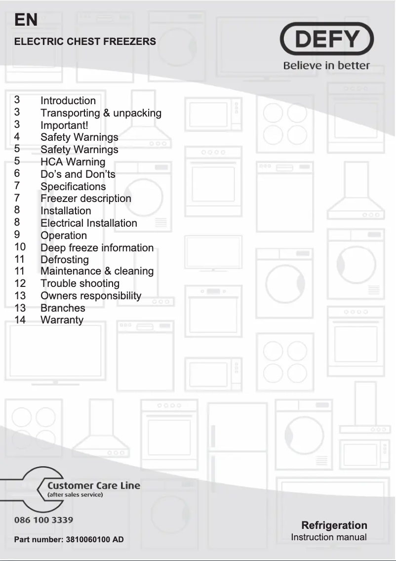 First page image of the manual for HS 455