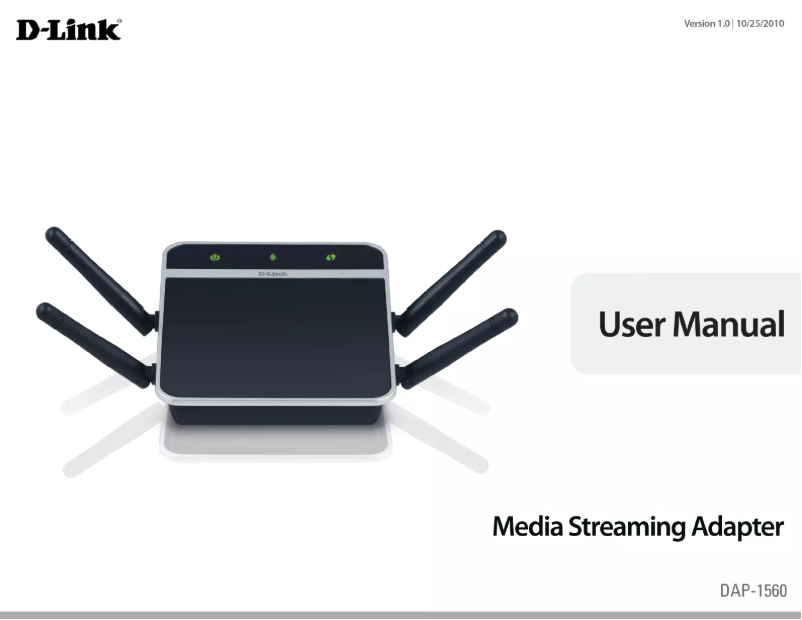 Page 1 of the manual User Manual D-Link DAP-1562