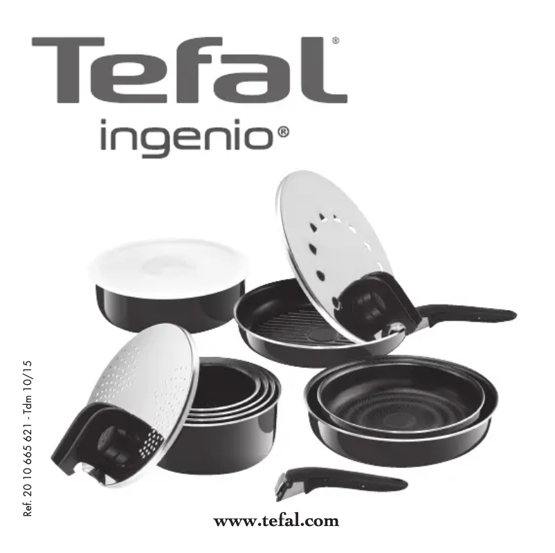 Page 1 of the manual User Manual Tefal Ingenio L3209502