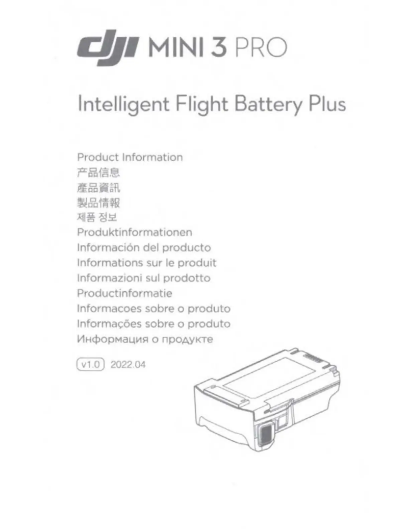 First page image of the manual for Mini 3 Pro Flight Battery Plus