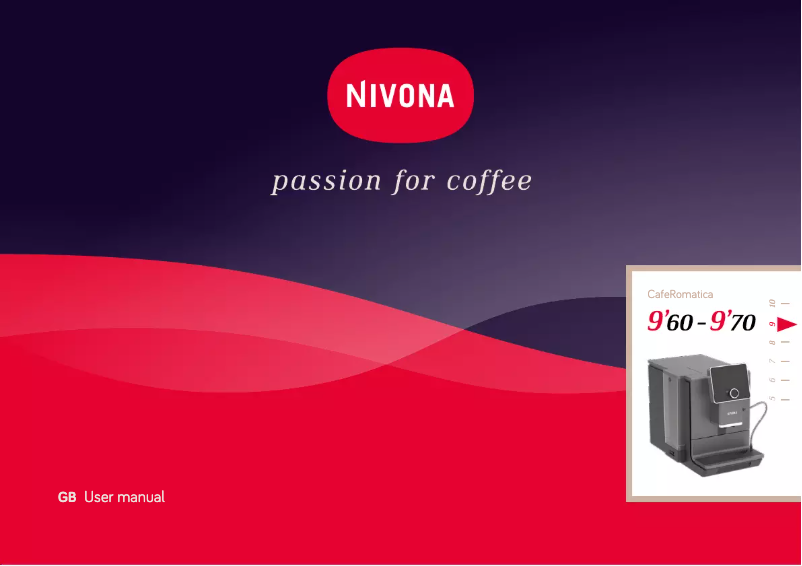 First page image of the manual for CafeRomatica 970