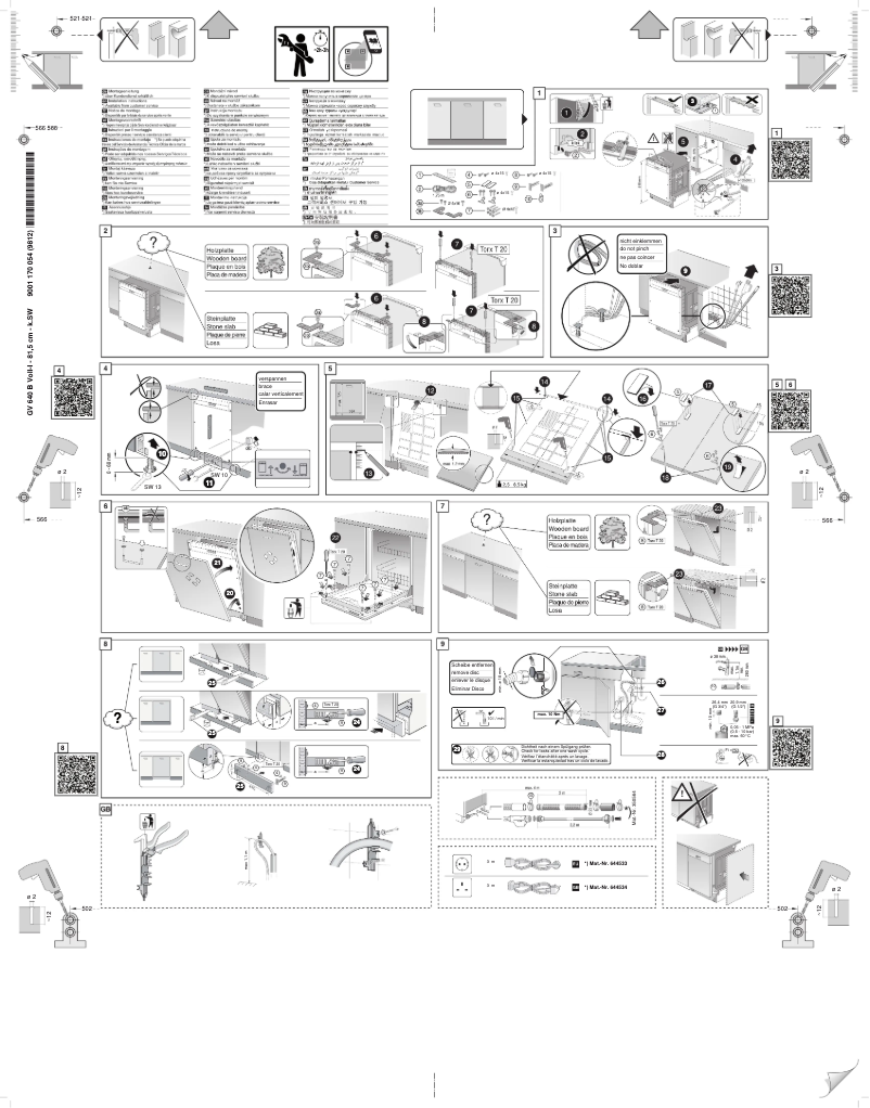 First page image of the manual for SMV46GX01G