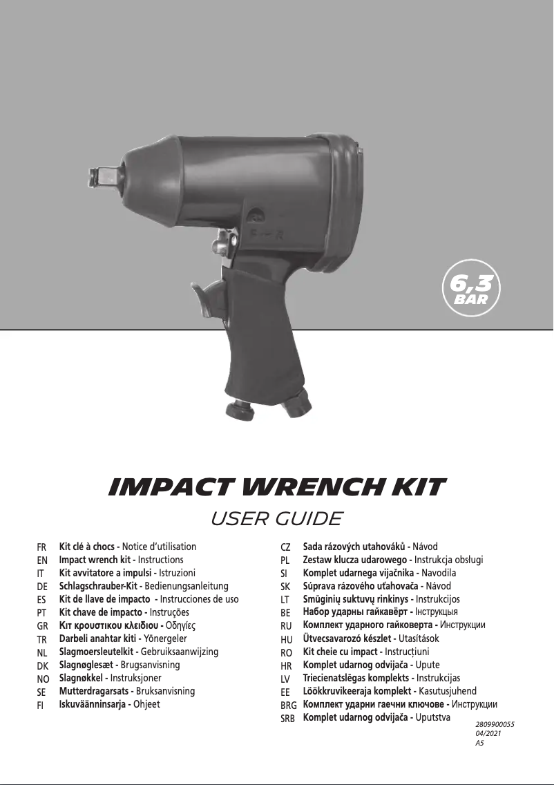 Page 1 of the manual User Manual Abac G-101