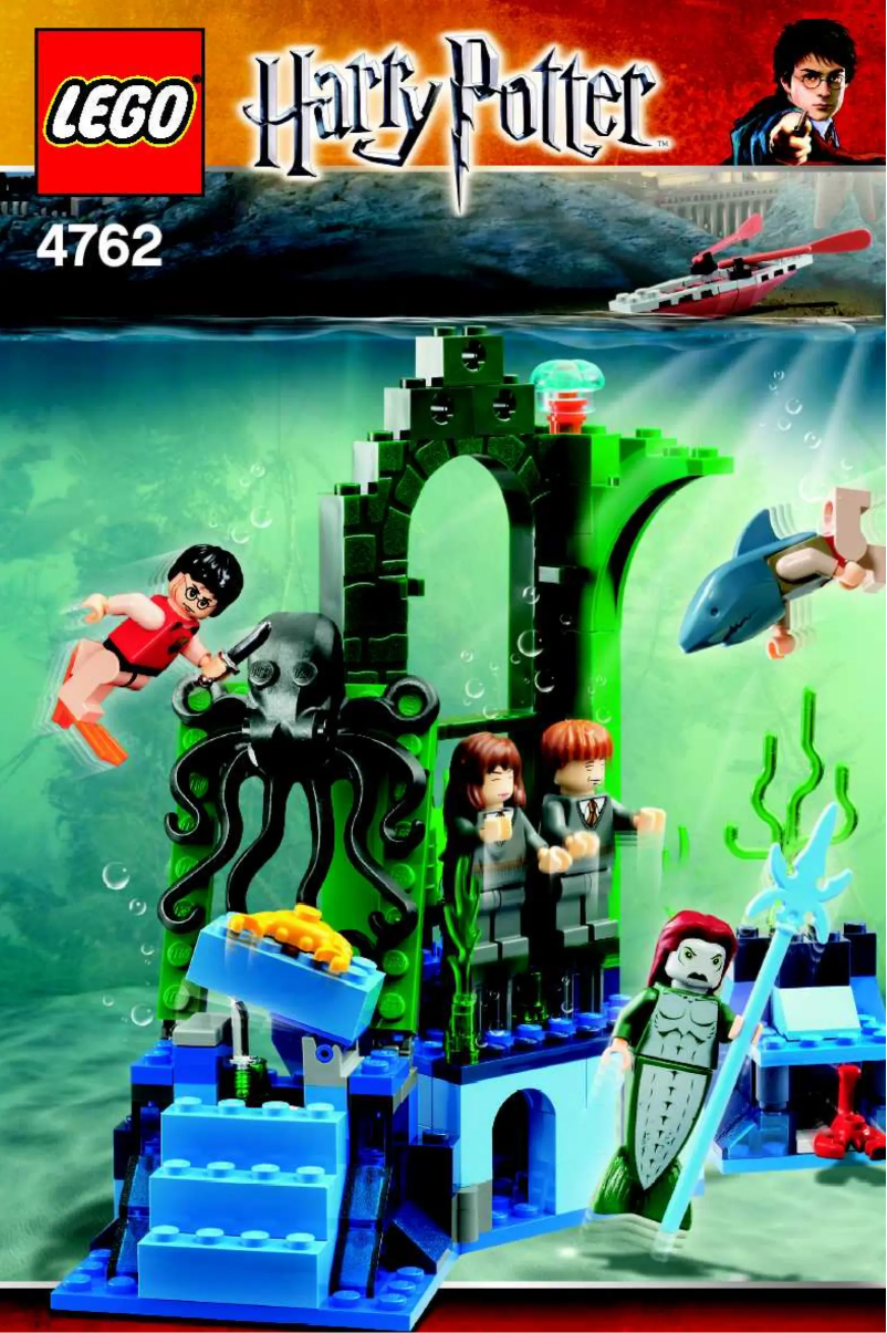 Page 1 of the manual User Manual Lego Rescue From The Merpeople