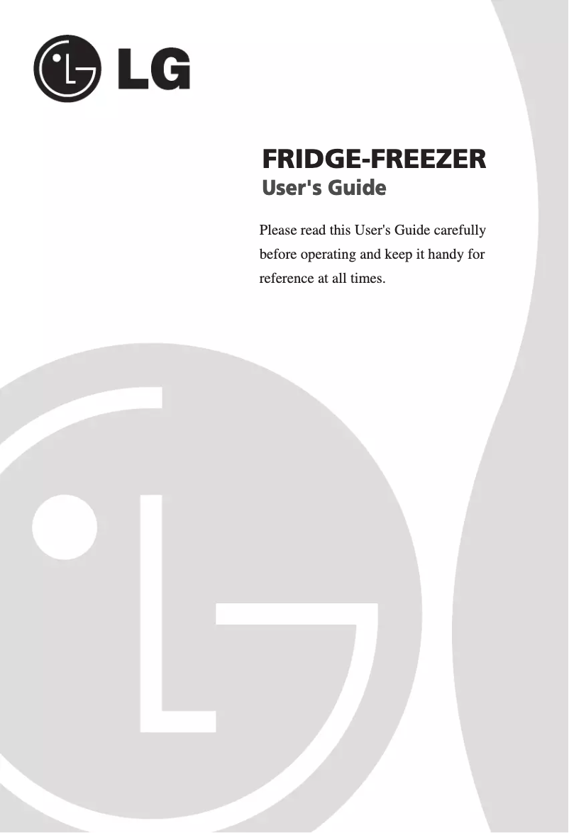 First page image of the manual for GC-181STA