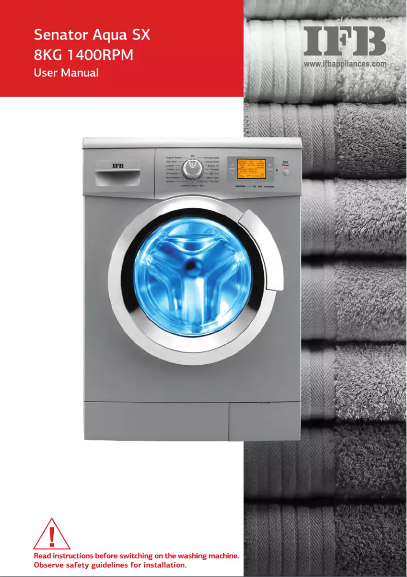 First page image of the manual for Senator Aqua SX