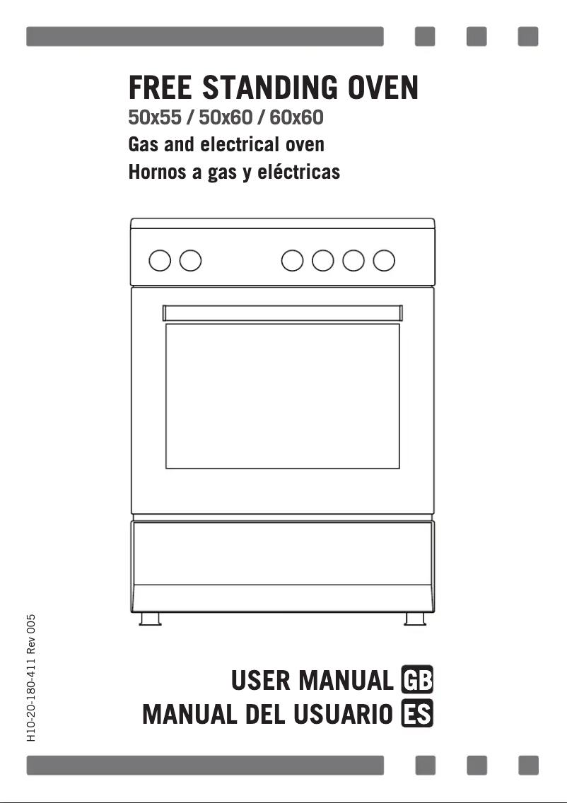 First page image of the manual for ECH 352 FG
